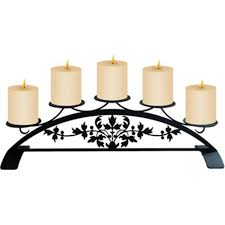 The color is graphite pearl with a golden patina. Victorian Design Wrought Iron Pillar Candle Holder Walmart Canada