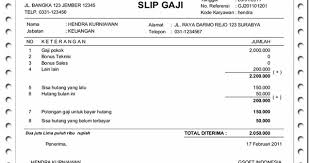 Bagaimana contoh cara membuat slip gaji karyawan sederhana? Contoh Slip Gaji Karyawan Terbaru Lengkap Dengan Rumus Exel Mastimon Com