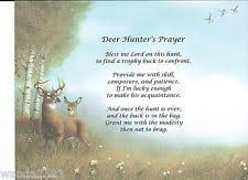 Deer Hunting Prints Ebay Personalized Gifts For Dad Grandpa Personalized Prayer Poems