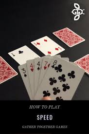 How To Play Speed Card Games For Kids Card Games Speed Card Game