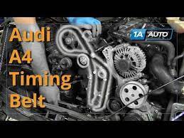 How To Install Replace Timing Belt Water Pump 2005 08 Audi A4 2 0 T Turbo Timing Belt Audi Audi A4