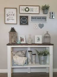 This is an easy project, do not forget a step ladder high. 59 Best Home Decor Ideas Living Room For Rustic Farmhouse Farmhousedecor Homedecori Farmhouse Decor Living Room Farmhouse Wall Decor Living Room Decor Rustic