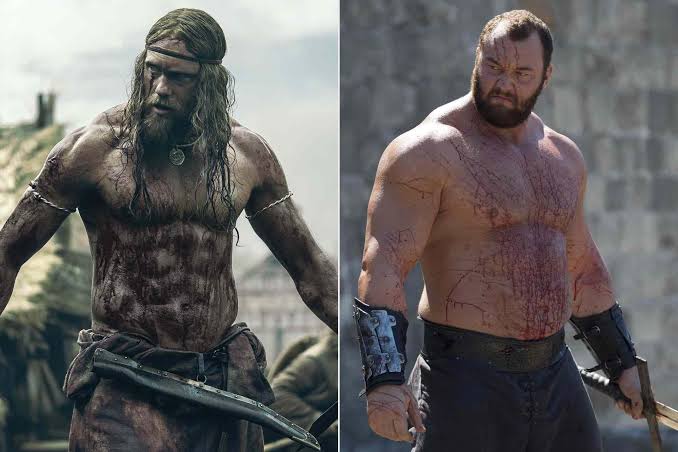 Alexander Skarsgård faces the Mountain from Game of Thrones