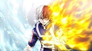 Thermokinesis Manipulate Temperature Hero My Hero Academia Manga My Hero Academia My hero academia go fight shouto todoroki hd wallpaper download. my hero academia manga