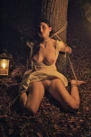 Around a tree Bondage - 854x1280