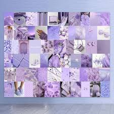 Light purple photo collage kit purple aesthetic vintage | etsy. 50pcs Purple Aesthetic Picture Wall Collage Set Aesthetic Posters Postcard Collage Kit Bedroom Decoration For Teen Girls Boys Poster Stickers Aliexpress