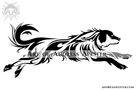 761 dog tribal dog tattoo posters and art prints barewalls. Golden Retriever Dog Tribal Design By Andreasavester On Deviantart