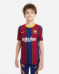 Découvrez la gamme fc barcelone football sélectionnée pour vous par intersport, acteur majeur de la distribution d'articles de sport. Maillot De Football Fc Barcelone 2020 21 Vapor Match Domicile Pour Enfant Plus Age Nike Be