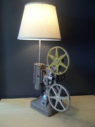 Home Theater Decor Movie Projector Table Lamp Etsy Lamp Home Theater Decor Novelty Lamps