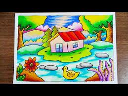 Alat gores untuk digunakan mewarnai crayon. 30 Gambar Mewarnai Rumah Dengan Crayon Terlengkap Kumpulan Gambar Mewarnai