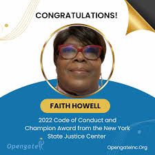 Faith Howell Honored with 2022 Code of Conduct and Champion Award — Opengate