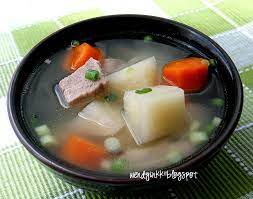 · cut off mushroom stems. Jicama And Carrot Soup Yummy And So Easy Recipes