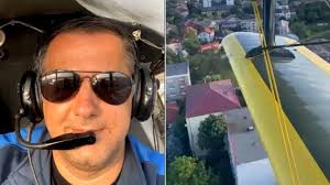 Goana după imagine! Primarul Viziteu s-a plimbat pe bani publici cu avionul  care a stropit contra țânțarilor