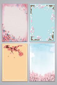vector hand drawn cherry blossom peach early spring background pikbest backgrounds spring background how to draw hands valentine s day poster