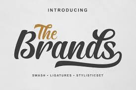 1 2 3 4 5 6. The Brands Script Font Befonts Com