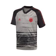 Authentic bayern munich soccer jerseys by adidas. Jersey Adidas Kids Fc Bayern Munich Pre Match 2020 2021 Dove Grey Black Football Store Futbol Emotion