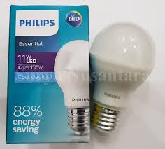 Lampu led philips 6 watt bohlam 6w / philip putih 6 w bulb led 6watt. Jual Lampu Led Philips Ledbulb Essential 11w 11 Watt Hemat Terang Bergarans Di Lapak Surya Nusantara Medan Bukalapak