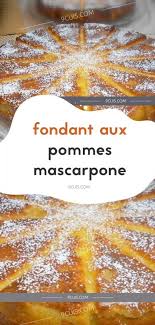Fondant Aux Pommes Mascarpone Desserts With Biscuits Impressive Recipes Flan Dessert