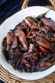Adobong Pusit Pusit Recipe Pilipino Food Recipe Filipino Seafood Recipe