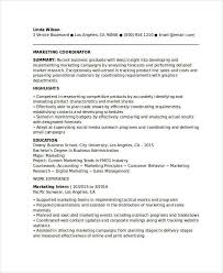 Entry Level Marketing Coordinator Resume Marketing Resume Samples For Successful Job Hunters It Is Marketing Resume Job Resume Samples Job Resume Examples