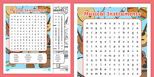 Pick from 1000+ ks2, ks3, gcse & a level courses based on exam board specifications. Free Music Word Search Word Search With Answer Key