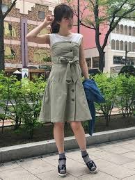 dazzlinのワンピース レイヤードベアトレンチワンピース を使ったdazzlin shop staff dazzlin shop staff のコーディネートです wearはモデル 俳優 ショップスタッフなどの着こなしをチェックできるファッションコーディネー ファッション ファッション