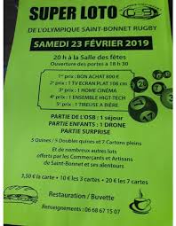 Voici la combinaison gagnante ! Loto Rugby Saint Bonnet Pres Riom Koikanou