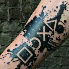 Tattoo art design is a free online html5 game at bestgames.com. Numskull On Instagram Gaming Ink Do You Have Any Tattoo Videogames Games Gamer Tagsforlikes Com Gaming Tattoo Playstation Tattoo Video Game Tattoos