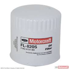 motorcraft oil filter fl820s