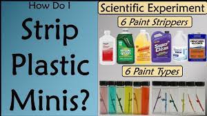 Rub gently at the area with a soft, clean cloth immediately after you apply the spray. Paint Stripping For Plastic Minis Head To Head Testing Of Six Cleaning Solvents Youtube