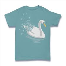 Swan Dandelion Tshirt Design Buy T Shirt Designs T Shirt Tshirt Designs Shirt Designs