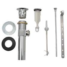 delta metal pop up drain assembly for