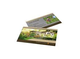 This stock is recommended for photo imagery, full color graphics or text designs. Landscape Design Business Card Template Mycreativeshop
