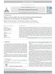 Pdf Effects Of Water Depth Mooring Line Diameter And Hydrodynamic Coefficients On The Behaviour Of Deepwater Fpsos
