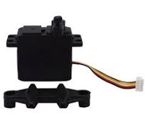 Blomiky 1 Pack 25-ZJ04 5 Wire Servo for 1/10 Scale 9125 4WD High Speed RC  Truck 9125 Servo
