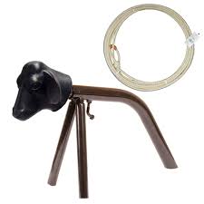 A truly fast string that is accurate run after run for goat tyers who are comfortable handling a stiff string. Roping Head Dummy Stand With Steer Head From U S Roping Dummies
