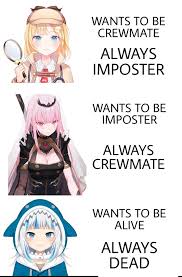 550 x 550 jpeg 44 кб. Rngesus Wasn T Kind To The En Girls Huh Hololive Anime Funny Funny Anime Pics Anime Memes