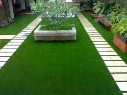 Walkways Paths Pavers Fake Grass Backyard Artificial Grass Installation Artificial Grass Backyard
