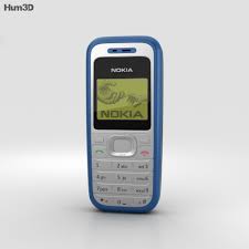 Nokia 1200 Blue 3D-Modell - Elektronik ...