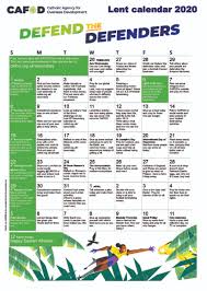Download a free printable calendar for 2021 or 2022, in a variety of different formats and colors. Lent 2020 Brentwood Catholic Youth Service