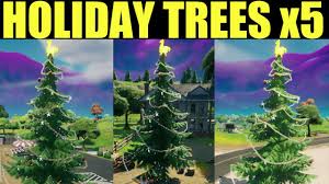 The last couple of challenges haven't been too confusing and was quite easy to solve. How To Dance At Different Holiday Trees Fortnite Holiday Tree Locations X5 Aggrosocial