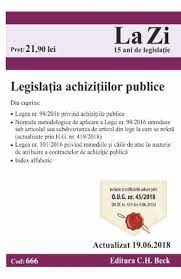 Proiectul a fost promis din campania electorală, dar nici până astăzi nu a fost pus în dezbatere publică. Legislatia Achizitiilor Publice Act 19 06 2018 Libris