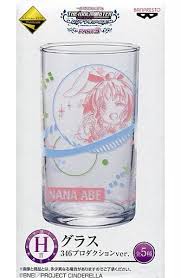 Nana Abe Glass 346 Production ver. "Ichiban KUJI Premium idol Master  Cinderella Girls PART3" H Prize