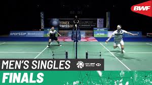 The content of this website is the property of bwf or used under licence by bwf. Yonex Swiss Open 2021 Day 6 Viktor Axelsen Den 1 Vs Kunlaut Vitidsarn Tha 8 Youtube