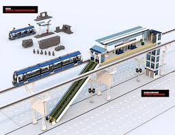 Movie Monorail Platform Lego City Train Lego Lego City