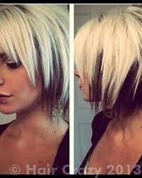 But Red Underneath Short Hair Styles Hair Styles Funky Short Hair