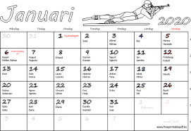 Kalender för september 2021 för utskrift. Almanacka Januari 2020 Skriva Ut Gratis Utskrivbara Pdf