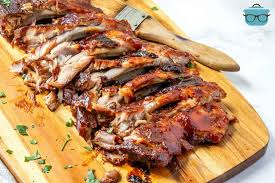 Pour the mixture over the ribs. The Best Crock Pot Bbq Ribs Video The Country Cook
