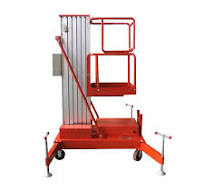 Mástil telescópico de aluminio de 10 metros, elevador hidráulico vertical,  certificación CE