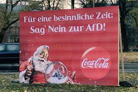 Создаем напитки на все случаи жизни и меняем мир к лучшему. German Activists Use Coca Cola And Santa Claus To Denounce The Far Right The New York Times